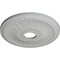 Ekena Millwork Bailey Ceiling Medallion (Fits Canopies up to 5 3/4"), Hnd-Painted Frost, 18"OD x 3 3/4"ID x 1 1/2"P CM18BIFRF - alternate 2